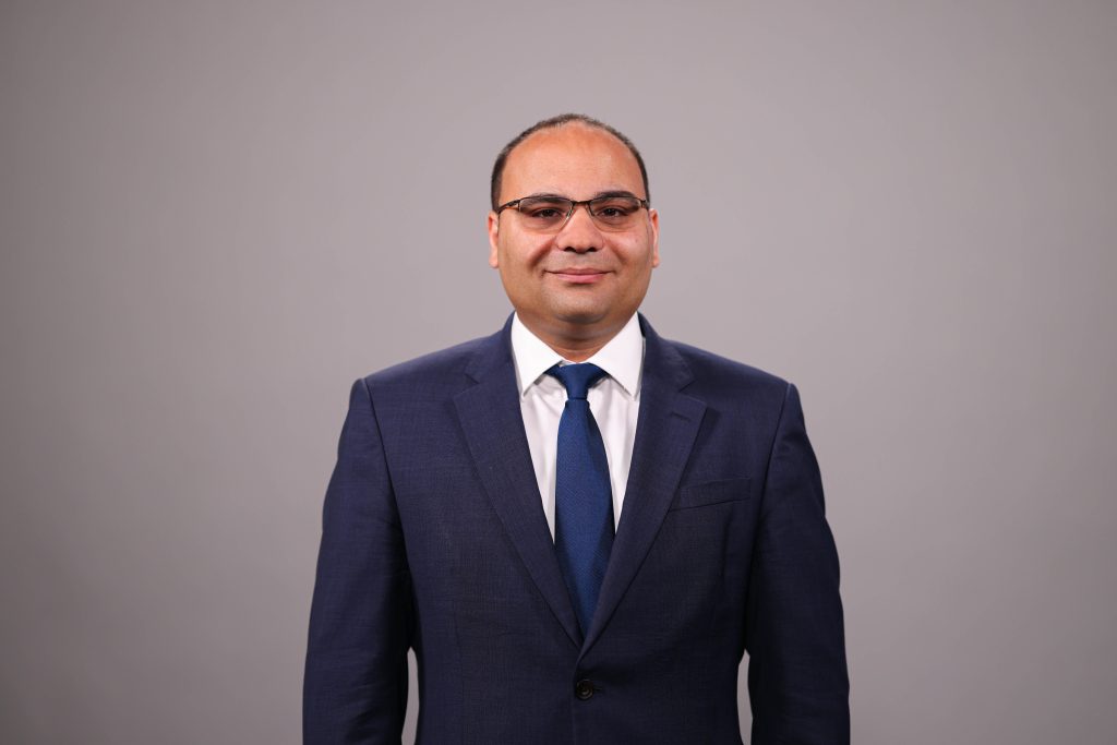 Official portrait of Minister for Finance Clyde Caruana.
