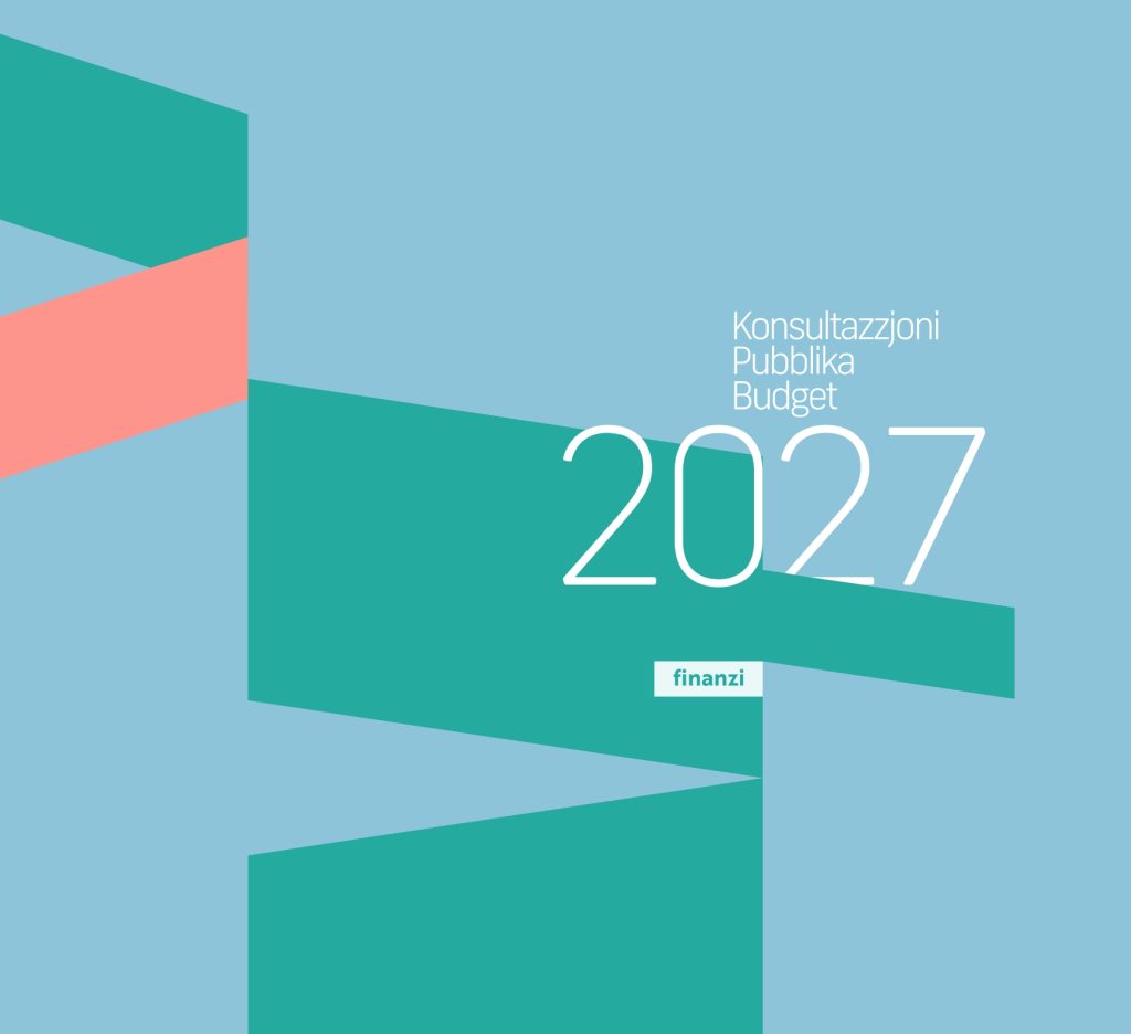 Cover of the Public Budget Consultation 2027